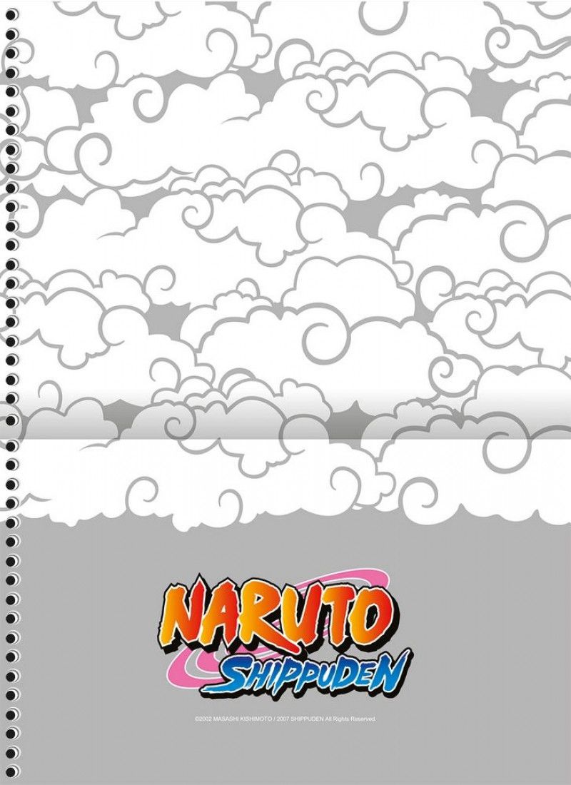 Adesivo p/ Capa de Caderno Grande 1un - Naruto