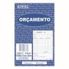 BLOCO ORCAMENTO 100 FOLHAS 137X207 SAO DOMINGOS - REF. 6777 - 1 UNIDADE